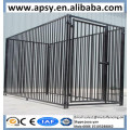 Heavy duty 5&#39;x9&#39;x6 &#39;pitch 3 &quot;gaiolas para animais de estimação barra redonda soldada animal canis run fora portátil cão playpens